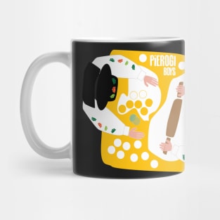 Pierogi Boys Rolling Out the Dough Mural Mug